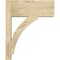 Ekena Millwork Thorton Block Rough Sawn Outlooker, Douglas Fir, 8"W x 18"D x 22"H OUT08X18X22THR05RDF - alternate 3